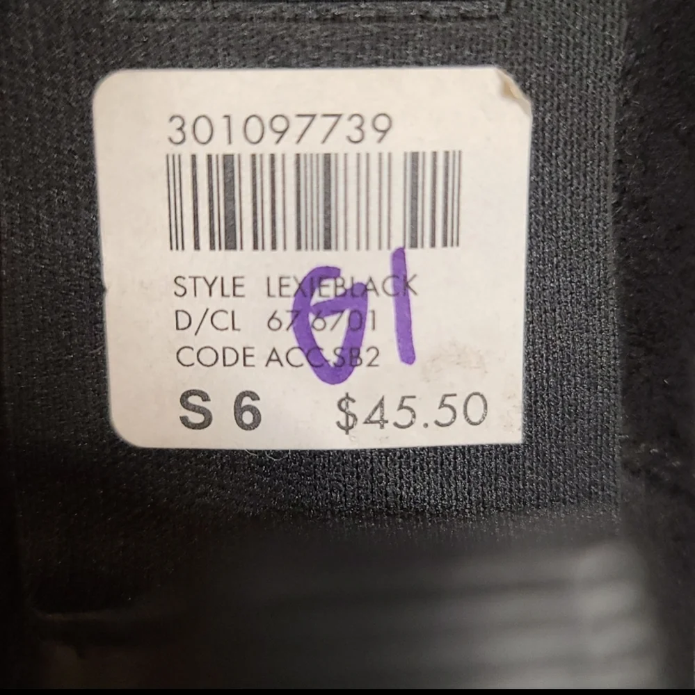 Charlotte Russe Black Knee High Boots